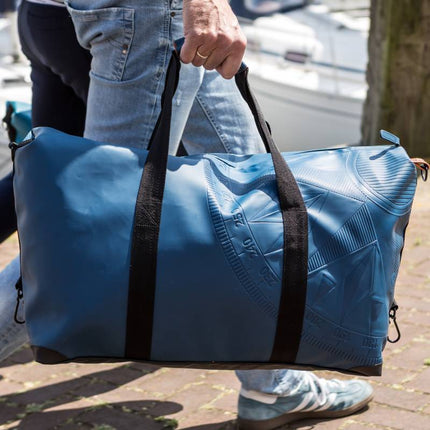 Duffelbag Let's Get Lost - Denim Blue