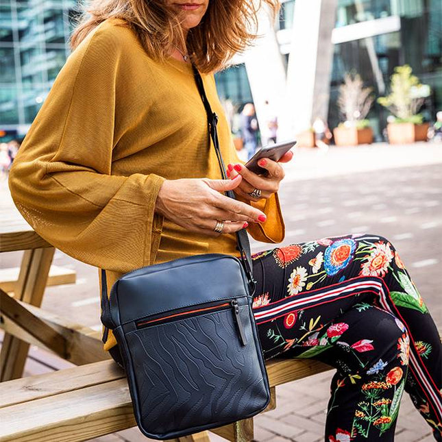 Crossbag Zebra - Dark Grey