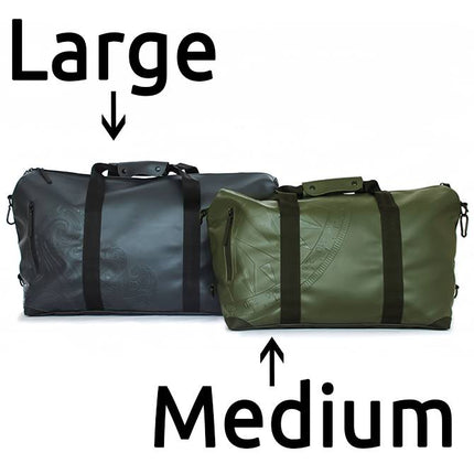 Duffelbag Large Zebra - Dark Grey