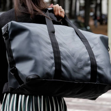 Duffelbag Large Zebra - Dark Grey