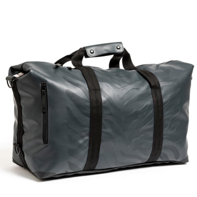 Duffelbag Large Zebra - Dark Grey