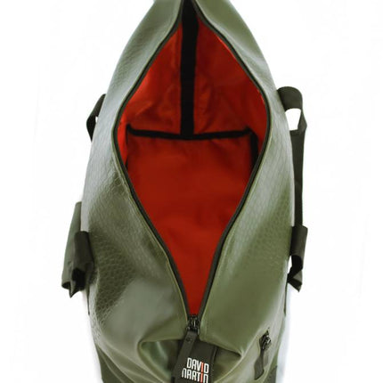 Duffelbag Medium Happy Alligator - Dark Green