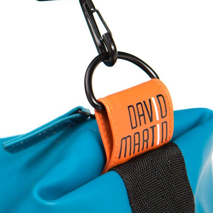 Duffelbag Large Happy Alligator - Petrol Blue