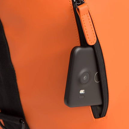 Duffelbag Large Happy Alligator - Orange