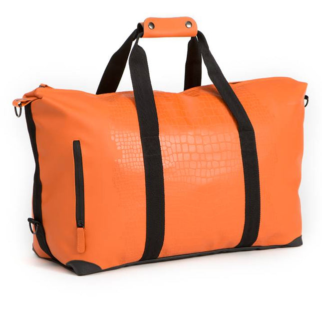 Duffelbag Large Happy Alligator - Orange