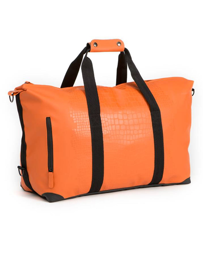 Duffelbag Large Happy Alligator - Orange