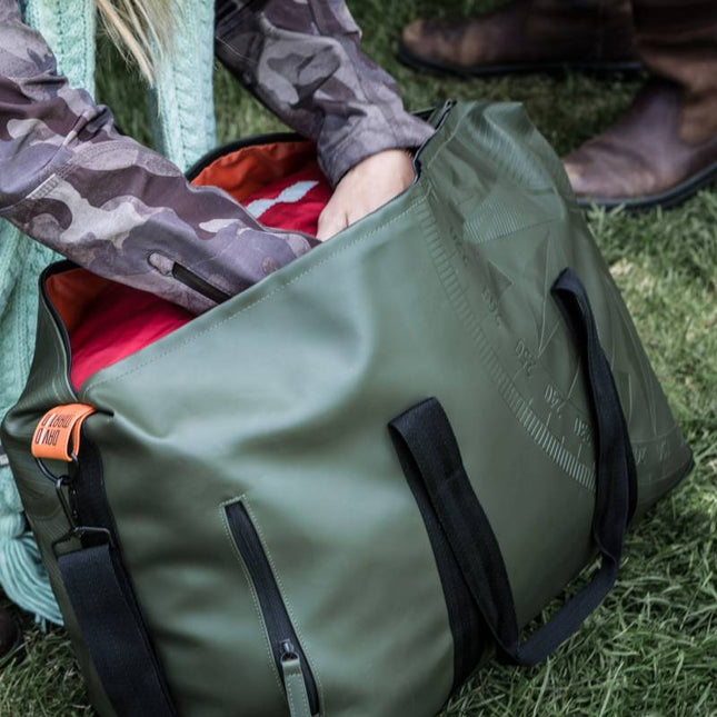 Travelbag Let's Get Lost, reistas Dark Olive Green